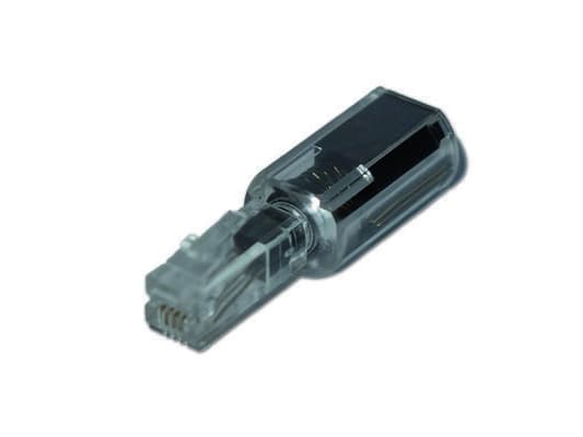 MediaRange - Nätverkskort - SMA, LC Duplex - 20 cm - CAT 6a - silver