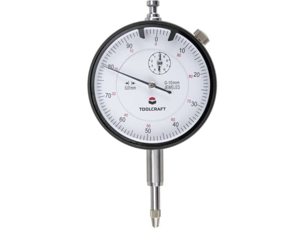 TOOLCRAFT TO-6443499 Mätare 10 mm Avläsning: 0,01 mm