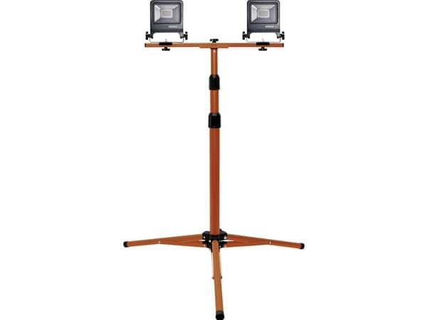 LED Worklight, 2x20W, 840, Tripod
