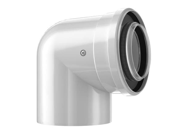Bosch DN80/125 - 87° mutka - Tasapainotettu ulostuloaukko