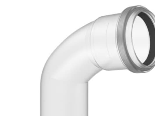 Bosch DN80 - 87° bøjning - til aftræk