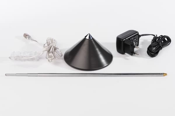 Venso EcoSolutions SUNLiTE, Antrasitt, Kromfarget, Aluminium, IP54, 14 ampuller, LED, 7 W Antrasitt, Kromfarget