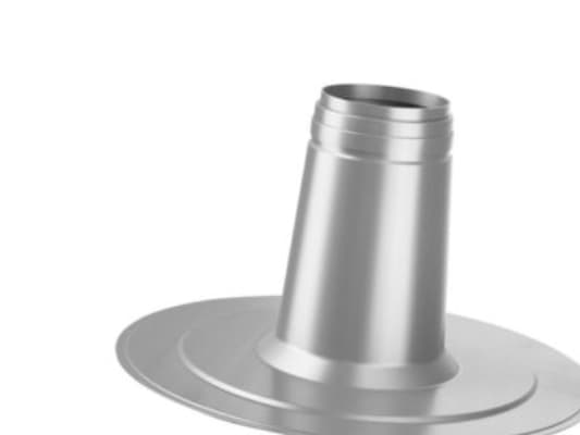 Bosch DN125 TagInddækning - 0° 250 mm til aftræk gennem tag