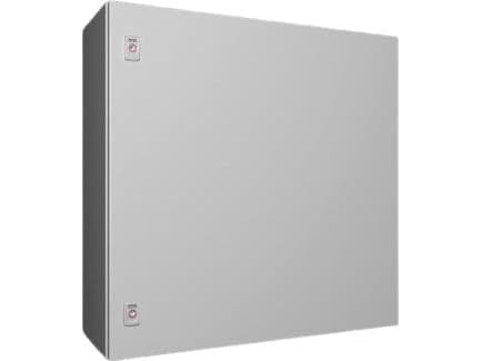 RITTAL AX Compact-taulu, WHD: 760x760x300 mm, teräslevy, asennuslevyllä, yksiovinen, kaksi kierrelukkoa