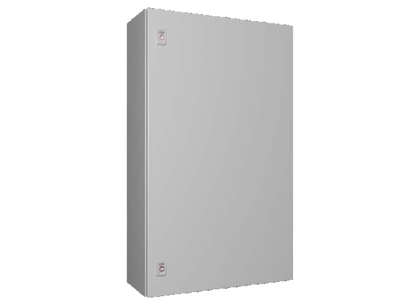 RITTAL AX Compact-taulu, WHD: 600x1000x250 mm, teräslevy, asennuslevyllä, yksiovinen, kaksi kierrelukkoa