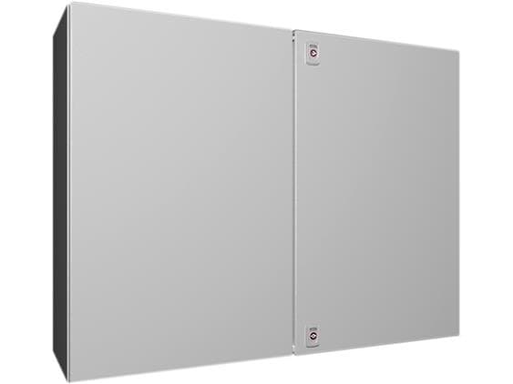Rittal AX Compact-kotelo 1000x760x300 mm teräslevyä, uppoasennettava pariovi 2 vipulukkoista lukitusta 1130.000