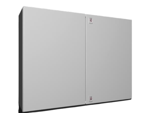 Rittal AX Compact-kotelo 1000x760x300 mm teräslevyä, uppoasennettava pariovi 2 vipulukkoista lukitusta 1130.000