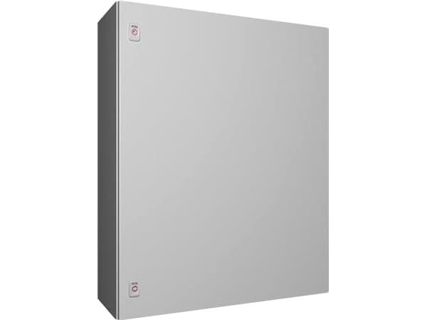 RITTAL AX Compact board, WHD: 800x1000x300 mm, stålplåt, med monteringsplatta, enkeldörr, två vridlås