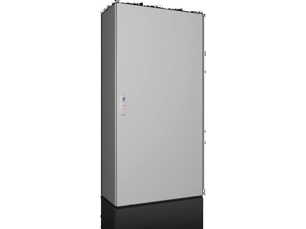 Rittal AX Kompakt hus 600x1200x300 mm stålplate med flat montering. endørs, 3-punkts låsesystem 1.260.000,-