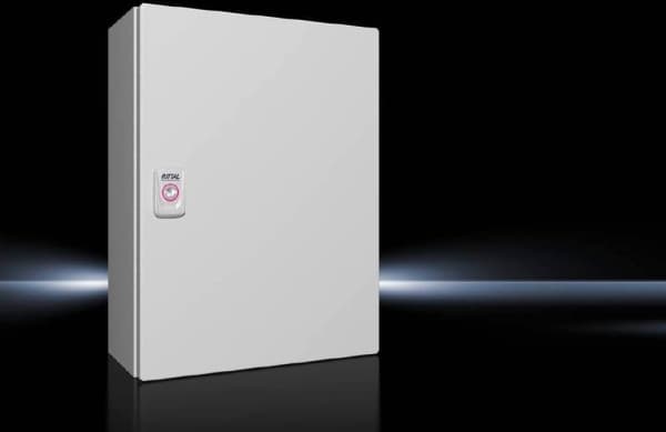 Rittal KX 1577.000 Asennuskotelo, Seinään asennettava kotelo 300 x 400 x 155 Teräslevy Harmaa valkoinen (RAL 7035) 1 kpl