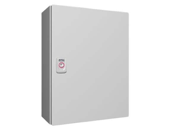 Rittal KX 1577.000 Asennuskotelo, Seinään asennettava kotelo 300 x 400 x 155 Teräslevy Harmaa valkoinen (RAL 7035) 1 kpl