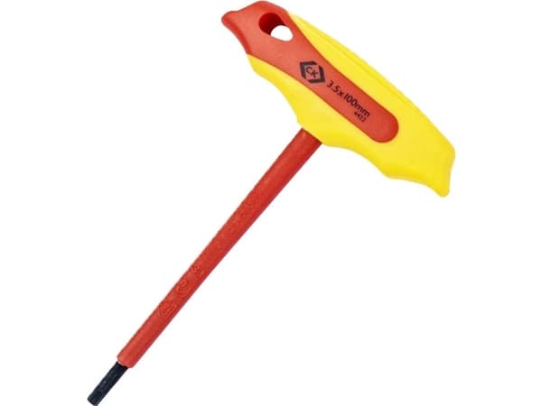 C.K. T4422 035 VDE Sexkantsnyckel Nyckelbredd: 3,5 mm