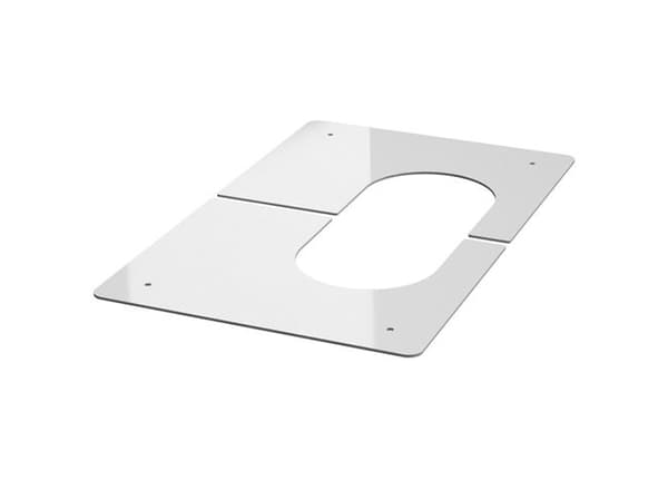 Bosch DN100 - Skyddsskärm - Tvådelad - vit