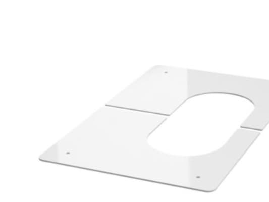 Bosch DN100 - Skyddsskärm - Tvådelad - vit