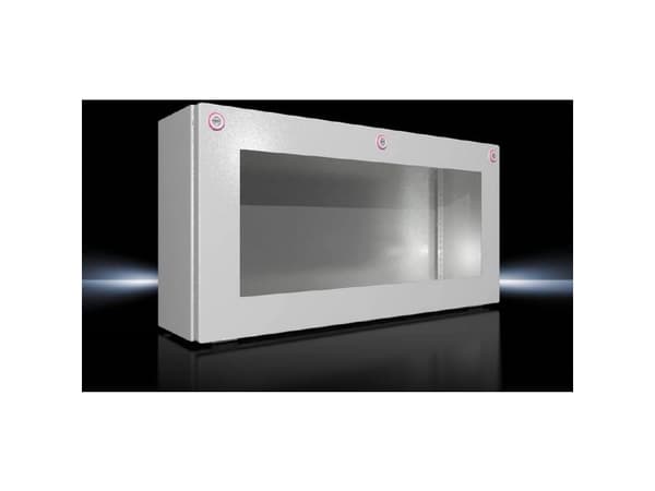 Rittal KX 1612.000 Seinäasennettava kotelo 600 x 300 x 155 Teräslevy Harmaanvalkoinen (RAL 7035) 1 kpl