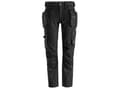 Miniatyrbilde 3 av 3: Snickers LiteWork stretch bukser 6208 m. aftagelige hylsterlommer sort str. 50