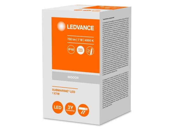 LEDVANCE SUBMARINE, 1 lampor, LED, G13, 4000 K, 700 LM, IP65