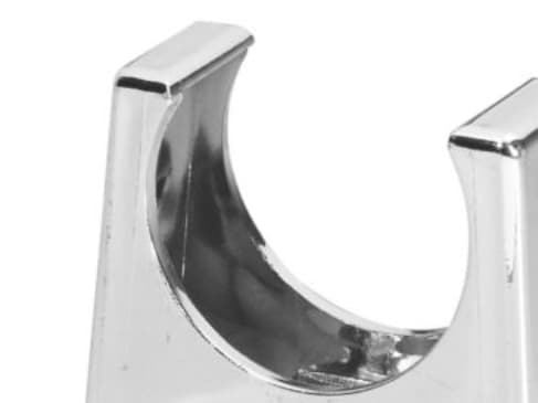 Purus Rørclips rørholder Ø32mm - i forkromet plast PP plast. Passer bl.a. til 750155110