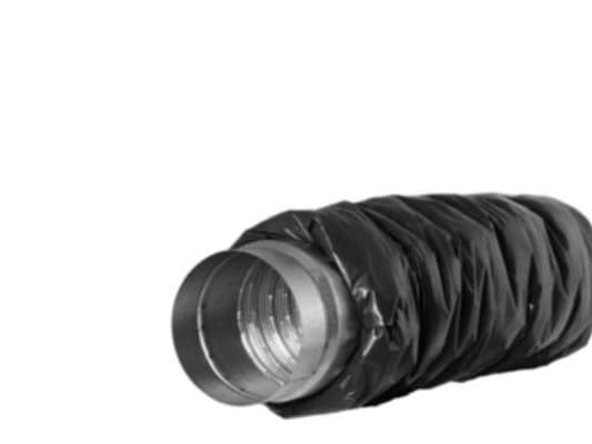 ø125 - pituus 600 mm, 50 mm eristetty pistorasia PE-ulkopuoli