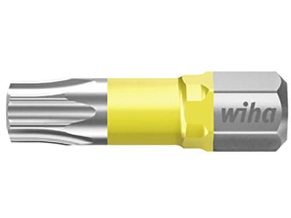 Wiha 41596, 5 stykker, Torx, T30, 25 mm, 25,4 / 4 mm (1 / 4"), Sekskantet