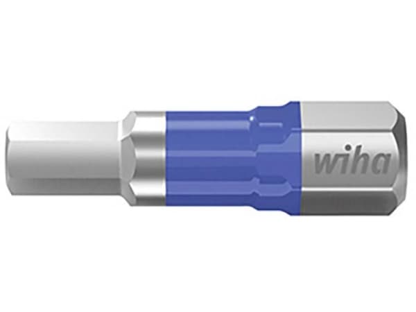 Wiha 41614, 5 stykker, SW6, 25 mm, 54 g, 25,4 / 4 mm (1 / 4"), Sekskantet