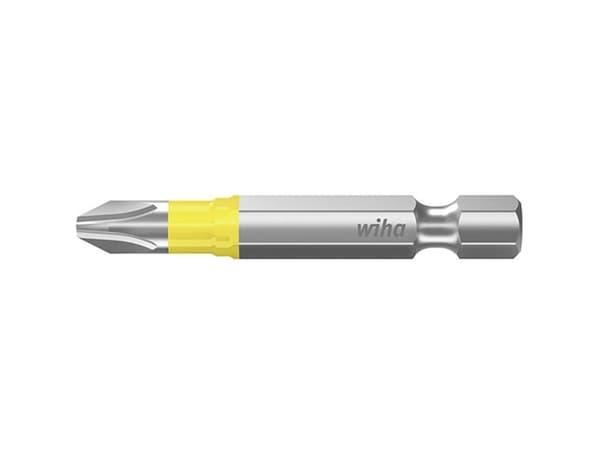 Wiha 41626 Cross-cut bit PH 3 Massivt titan-vanadiumstål Härdat 5 st