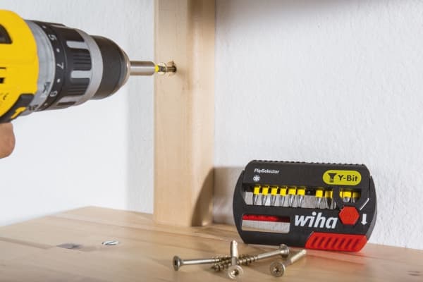 Wiha 42294, 25 stykker, Philips, PH 2, 136 g, 25,4 / 4 mm (1 / 4"), Boks
