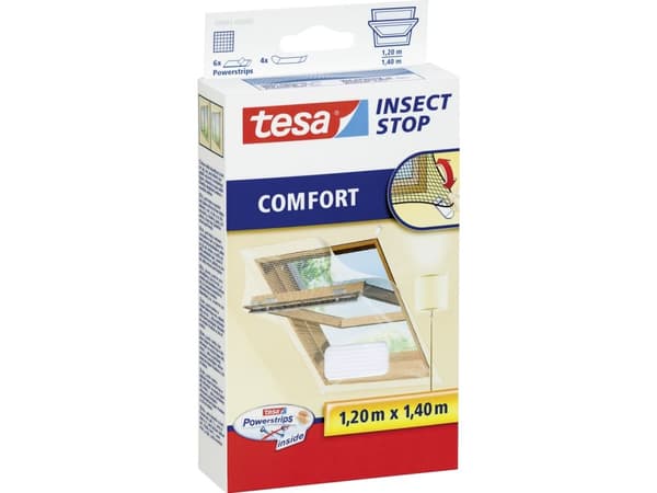 TESA 55881, 1200 mm, 1400 mm, Valkoinen