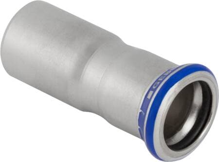 GEBERIT Reduktion rustfri 88,9-76,1 mm kartonkipaino