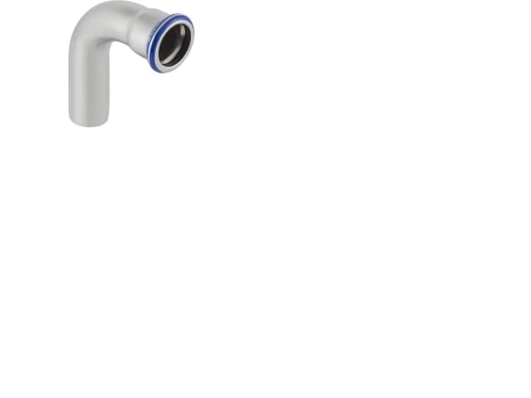 GEBERIT Böjning 90 grader rostfritt 88,9 mm hylsa / nippel mapress