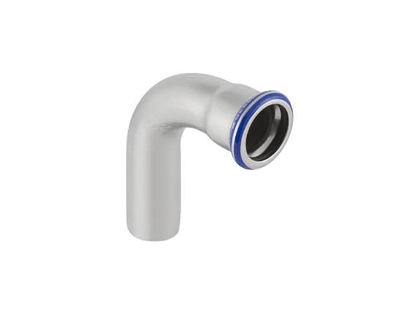 GEBERIT Böjning 90 grader rostfritt 88,9 mm hylsa / nippel mapress