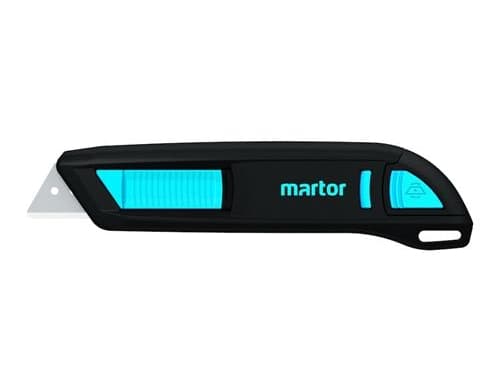 Martor 30000110.02 Leikkuri Automaattinen terän sisäänveto, Softgrip-kädensijalla varustettuna