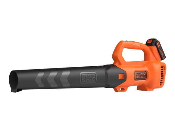 BLACK+DECKER BCBL200L - Løvblåser - trådløs - 18 V - 2 Ah - 19500 rpm - 600 m³/t - 140 km/h - 2.35 kg