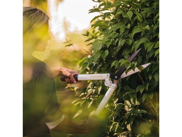 Fiskars HS53 - Hekksaks - 54.4 cm - hvit