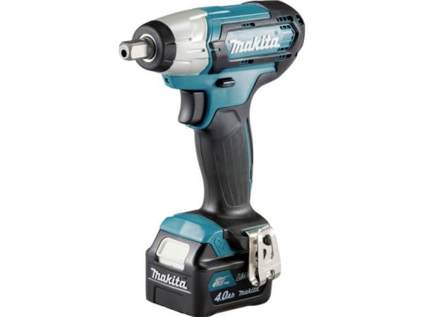 Makita TW141DSMJ - Støtskiftenøkkel - trådløs - 1/2" firkantdrev 12.7 mm - 145 N·m - 2 batterier, inkludert lader - 12 V