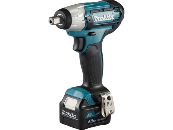 Makita TW141DSMJ - Støtskiftenøkkel - trådløs - 1/2" firkantdrev 12.7 mm - 145 N·m - 2 batterier, inkludert lader - 12 V