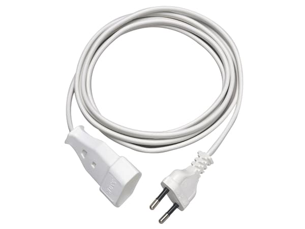 REV 00128016, 5 m, 250 V, 2,5 A, Vit