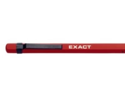 Exact pencilafgrater HSS, fast - med fast HSS klinge C-10 (= E100) og clip - pakke a 10 stk