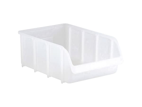 Hünersdorff 675700 Opbevaringskasser (B x H x T) 495 x 315 x 185 mm Transparent 1 stk