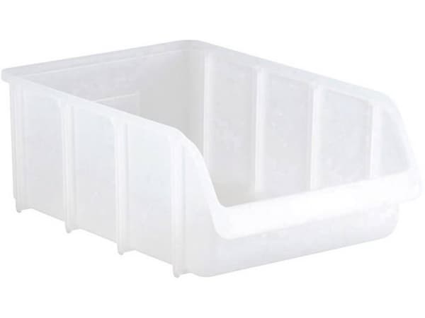 Hünersdorff 675700 Opbevaringskasser (B x H x T) 495 x 315 x 185 mm Transparent 1 stk