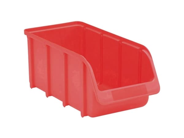 Hünersdorff 683100 Opbevaringskasser (B x H x T) 315 x 145 x 125 mm Rød 1 stk
