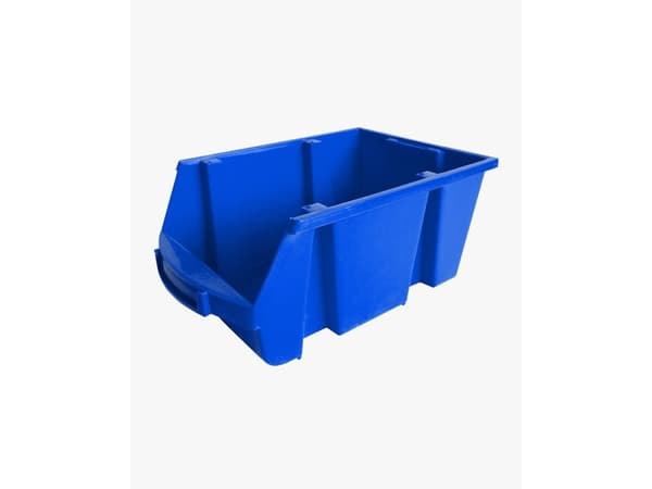 Viso SPACY4B, Förvaringskorg, Blå, Rektangulär, Polypropylen (PP), Monokromatiskt, 10 l