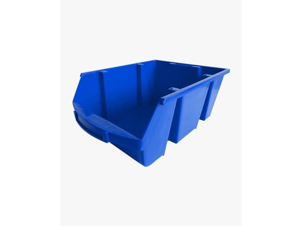 Viso SPACY5B, Förvaringskorg, Blå, Rektangulär, Polypropylen (PP), Monokromatiskt, 28 l