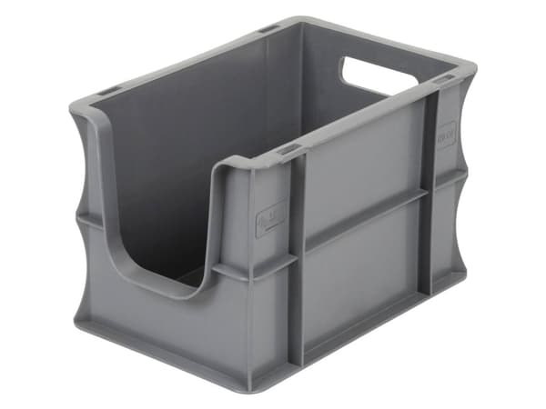 VISO SPK 3220 AV Opbevaringskasser (B x H x T) 200 x 200 x 300 mm Grå 1 stk