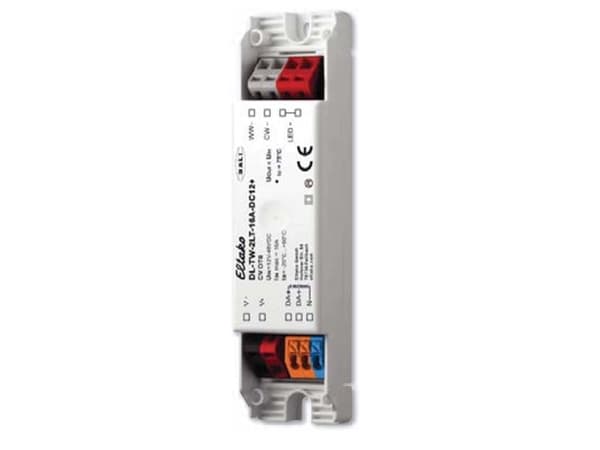 Eltako DL-TW-2LT-16A-DC12+, Dimmer, Utvendig, Trådløs, Hvit, LED, IP20