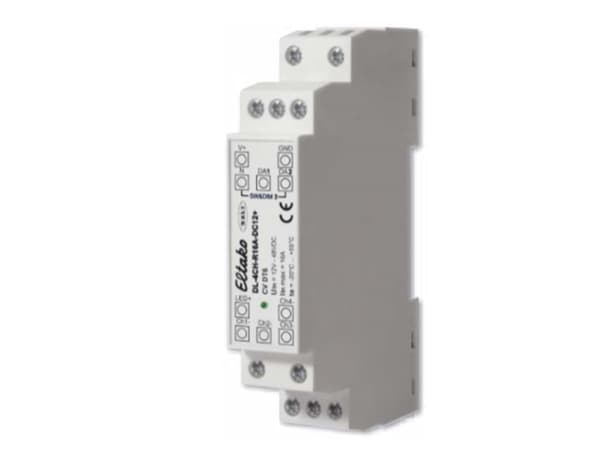 Eltako DL-4CH-R16A-DC12+, Himmennin, Ulkoinen, Langaton, Valkoinen, LED, IP20