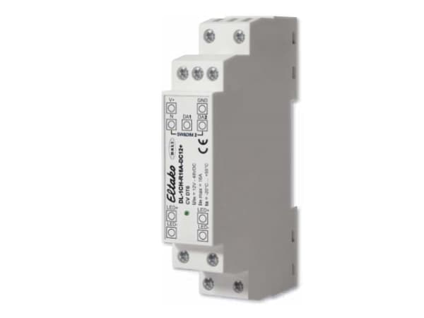 Eltako DL-1CH-R16A-DC12+, Dimmer, Utvendig, Trådløs, Hvit, LED, IP20
