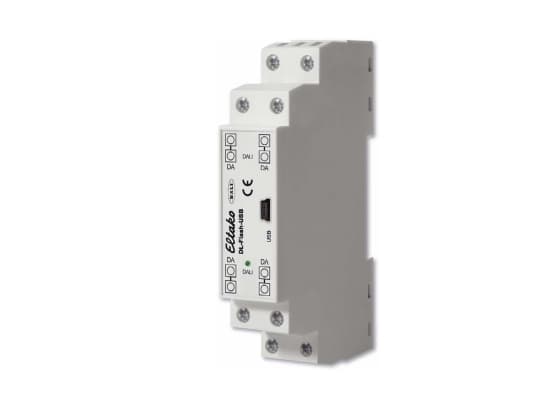Eltako DL-FLASH-USB, Hvit, 98 x 17,5 x 56 mm