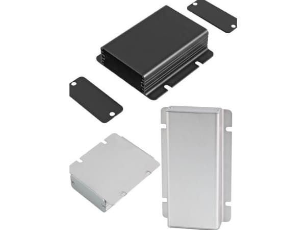 Hammond Electronics 1455CF1201 Universalkabinet 120 x 54 x 23 Aluminium Sølv 1 stk