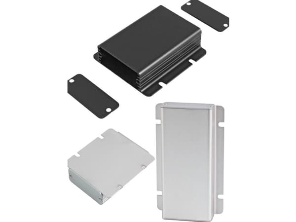 Hammond Electronics 1455CF801BK Yleiskaappi 80 x 54 x 23 Alumiini Musta 1 kpl 1 kpl